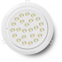 MivvyLEDSP24W6K Podhledové LED svítidlo, Ø20,5cm, 24W, studená bílá