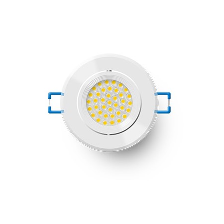 Podhledové LED svítidlo, Ø8,6cm, DIP 2W, studená bílá