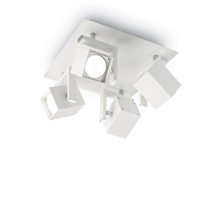 Bodové stropní svítidlo Ideal Lux Mouse PL4 bianco 073583 4x50W bílé